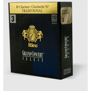 Caja 10 Cañas Clarinete Rico Gran Concert Select Traditional 4