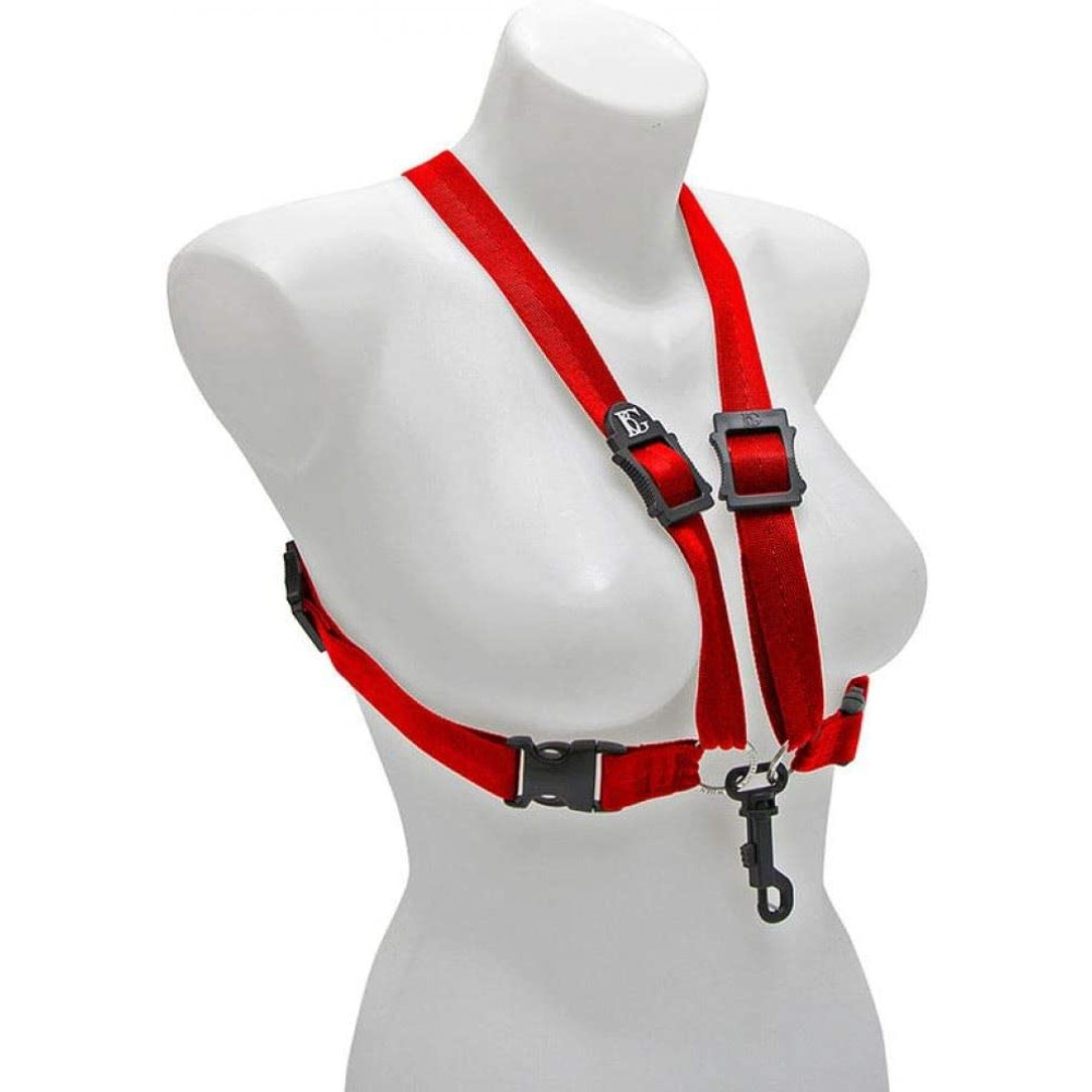 Cordón Saxo BG S-419SH Arnés Mujer Rojo