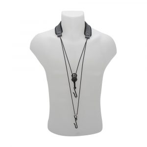 Cordón Clarinete Bajo BG C-50B Cuero 2 Ganchos