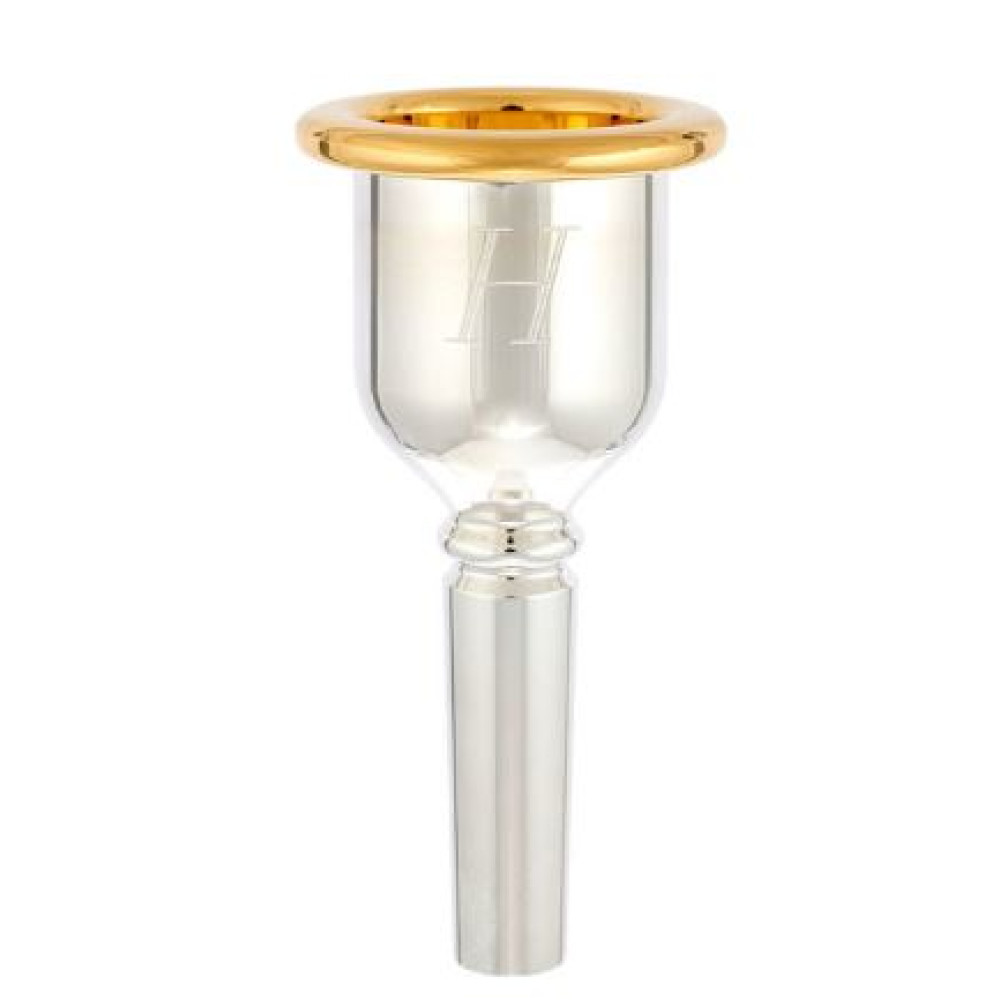 Boquilla Tuba Denis Wick Heritage 3186-3L Plateada y Dorada