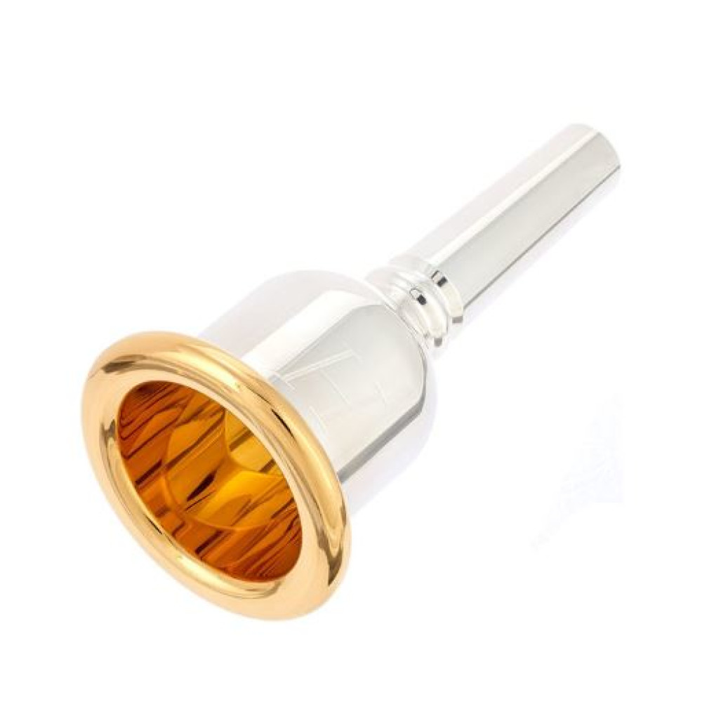 Boquilla Tuba Denis Wick Heritage 3186-4L Plateada y Dorada