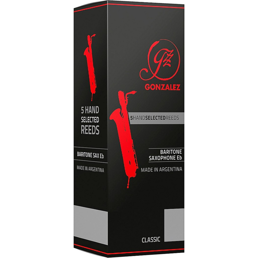 Caja 5 Cañas Saxo Baritono Gonzalez Classic 3