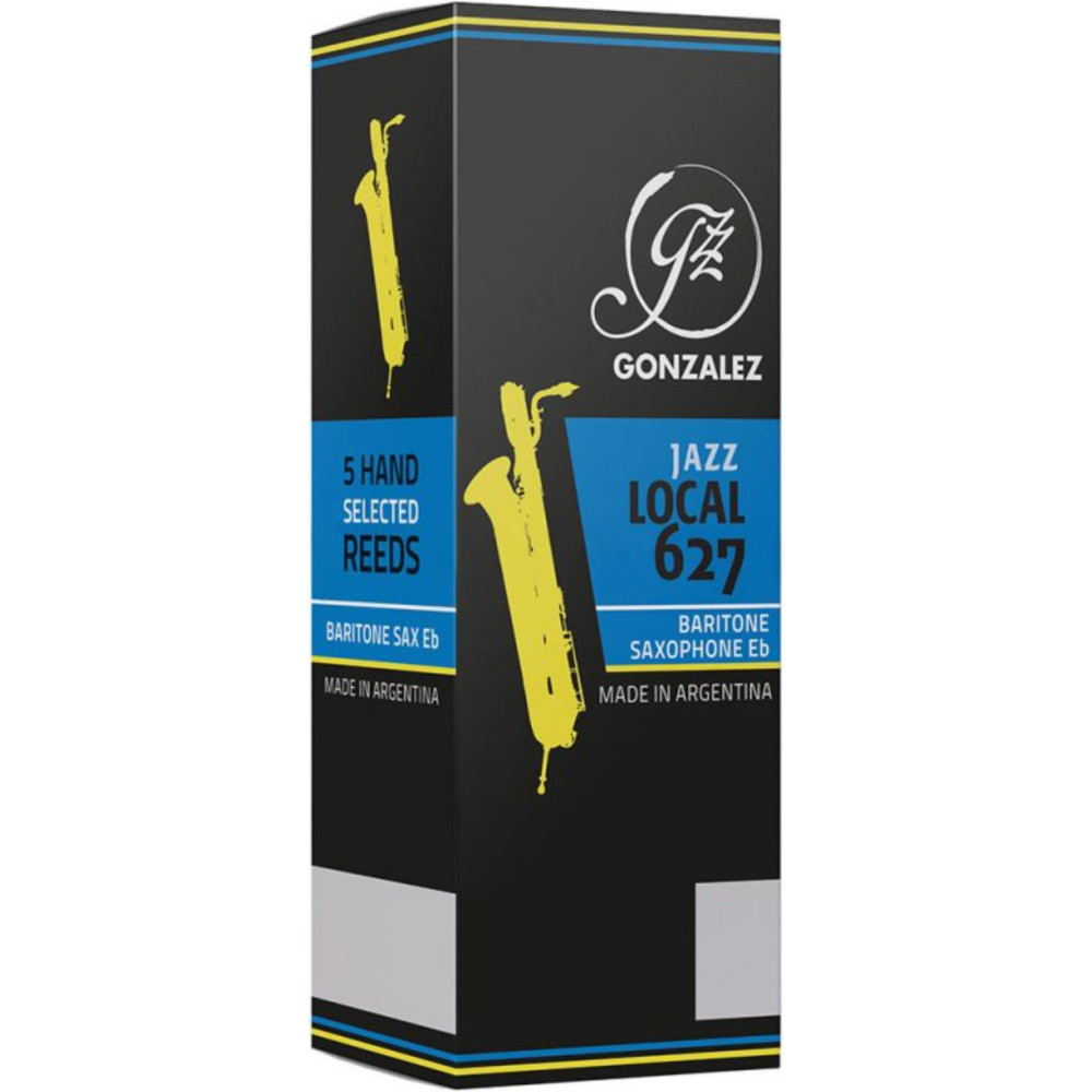Caja 5 Cañas Saxo Baritono Gonzalez Local 627 Jazz 3½