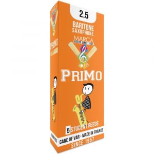 Caja 5 Cañas Saxo Barítono Marca Primo 2½