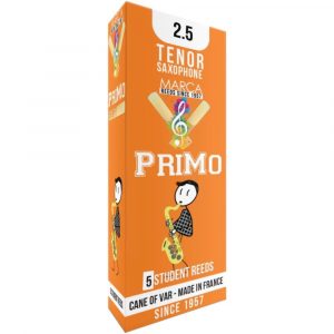 Caja 5 Cañas Saxo Tenor Marca Primo 2½