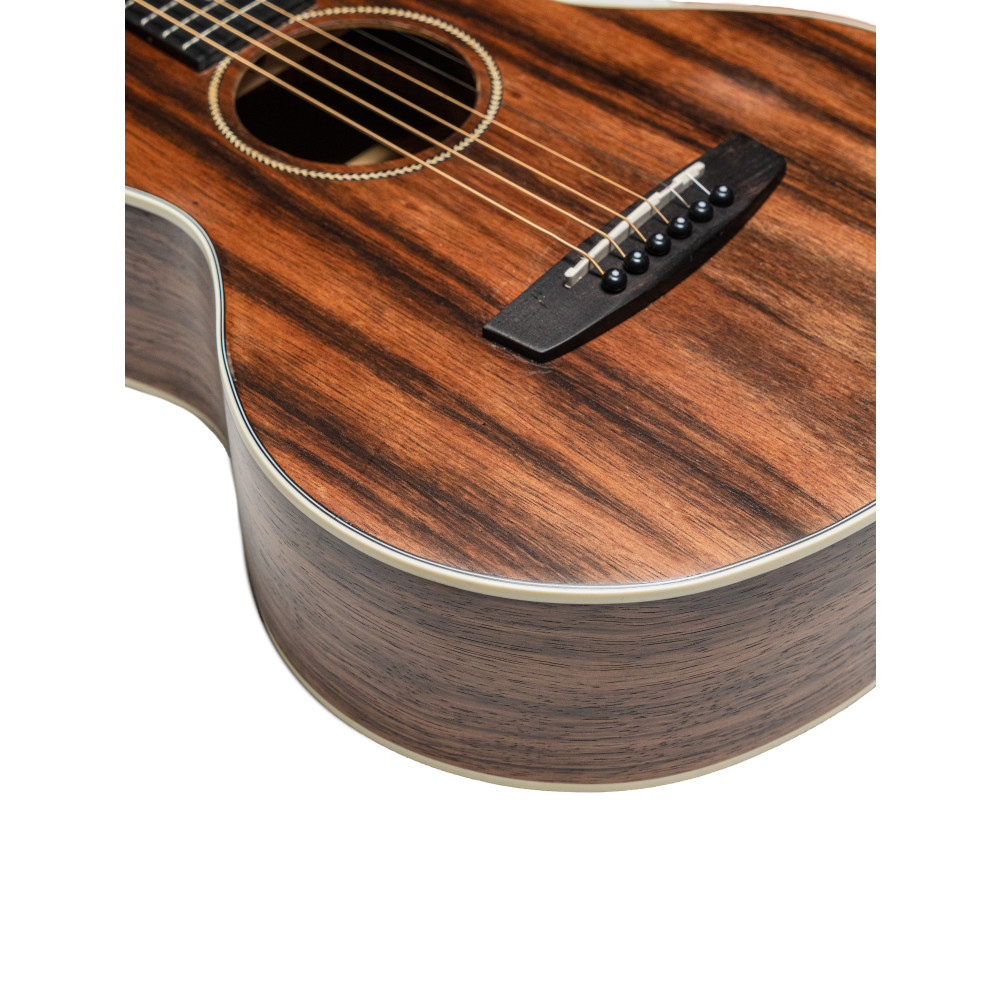 Guitarra acústica de viaje Bones BAC-200 Ébano - Imagen 2