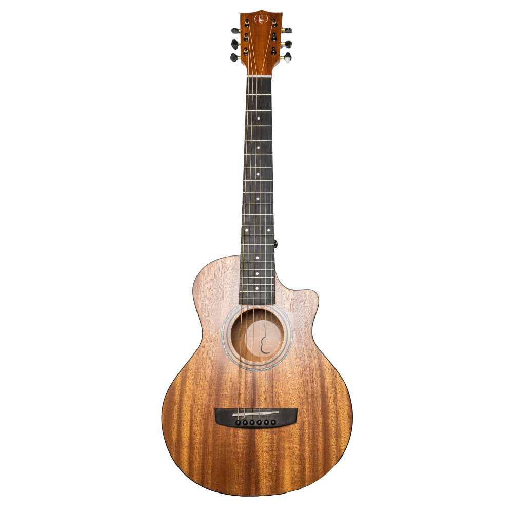 Guitarra acústica de viaje Bones BAC-250 Caoba natural