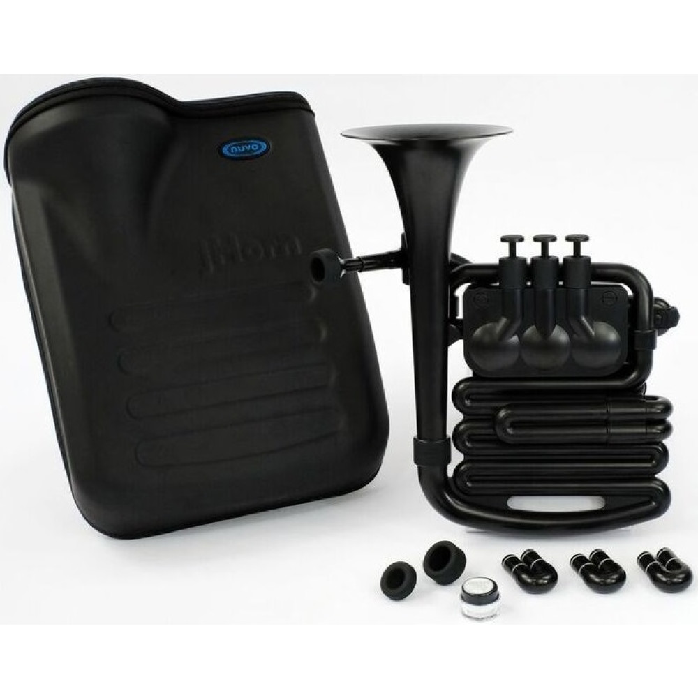 JHorn Nuvo N-610JHBBK Negro/Negro - Imagen 2