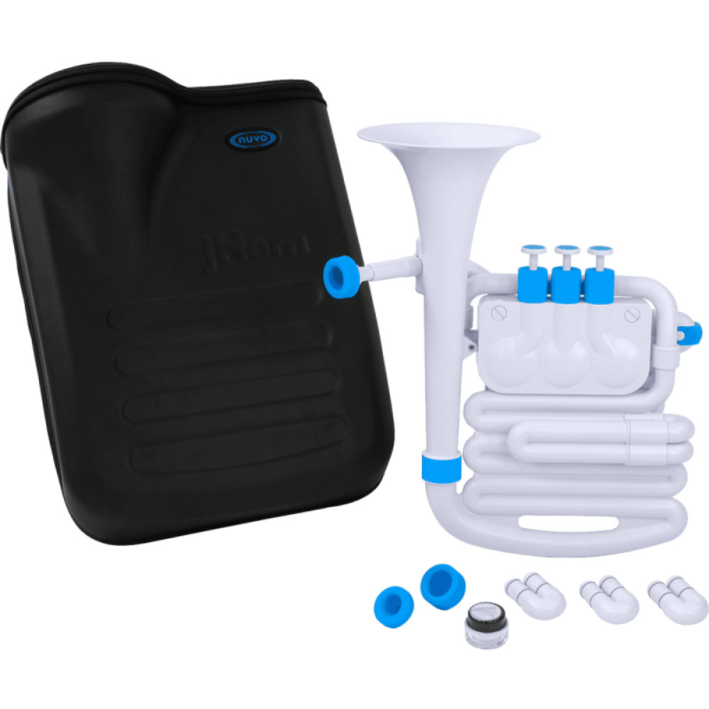 JHorn Nuvo N-610JHWBL Blanca/Azul - Imagen 2