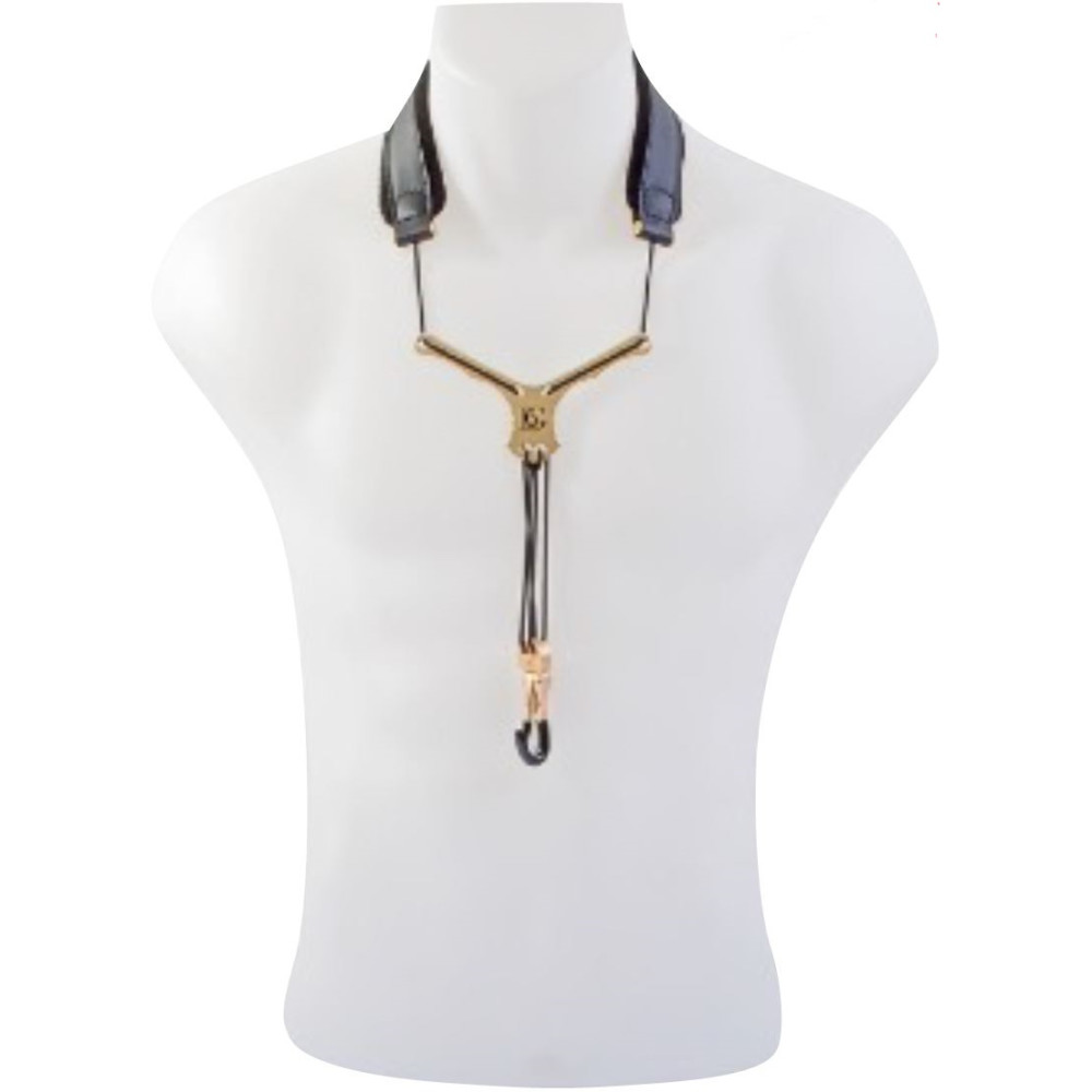 Cordón Saxo BG S-22YMSH Cuero Zen Al Cuello Pequeño