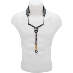 Cordón Saxo BG S-20YBMSH Cuero Zen Al Cuello Negro