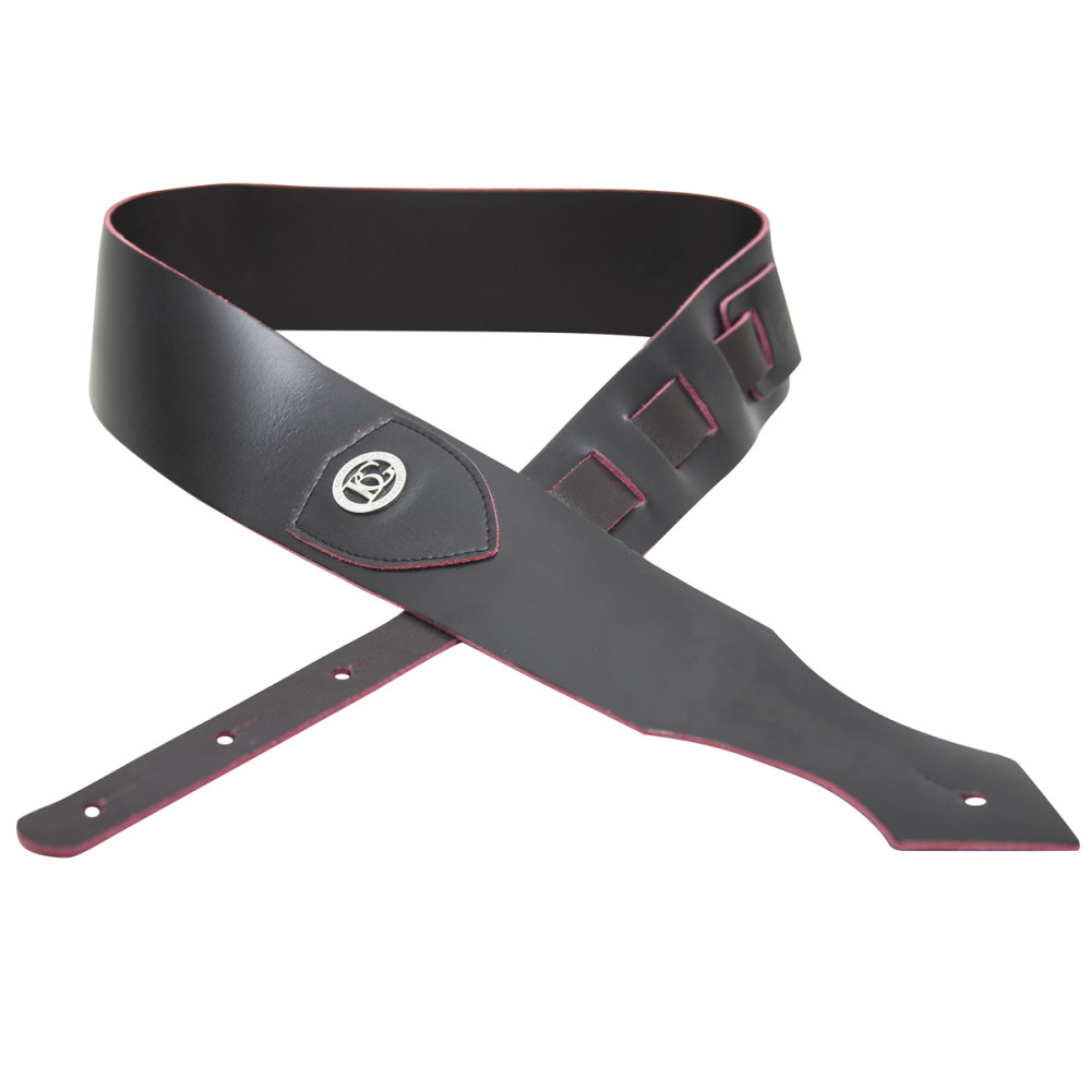 Correa Guitarra BG Cuero Negro sin acolchar GLS10
