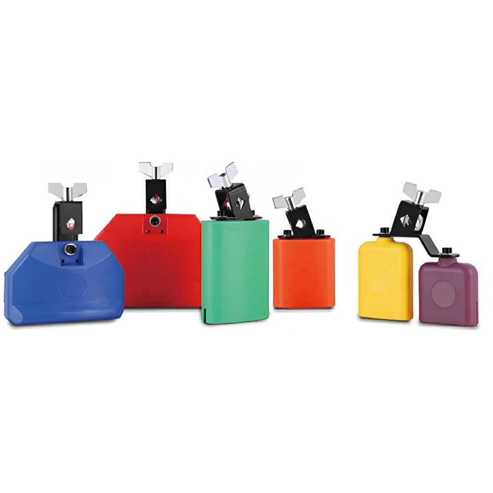 Juego 6 temple block con soporte TCM TCCB-15CS de 4" a 9" - Imagen 2