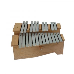 Juego Xilofón cromático TCM TCXL-1309A 22 notas aluminio