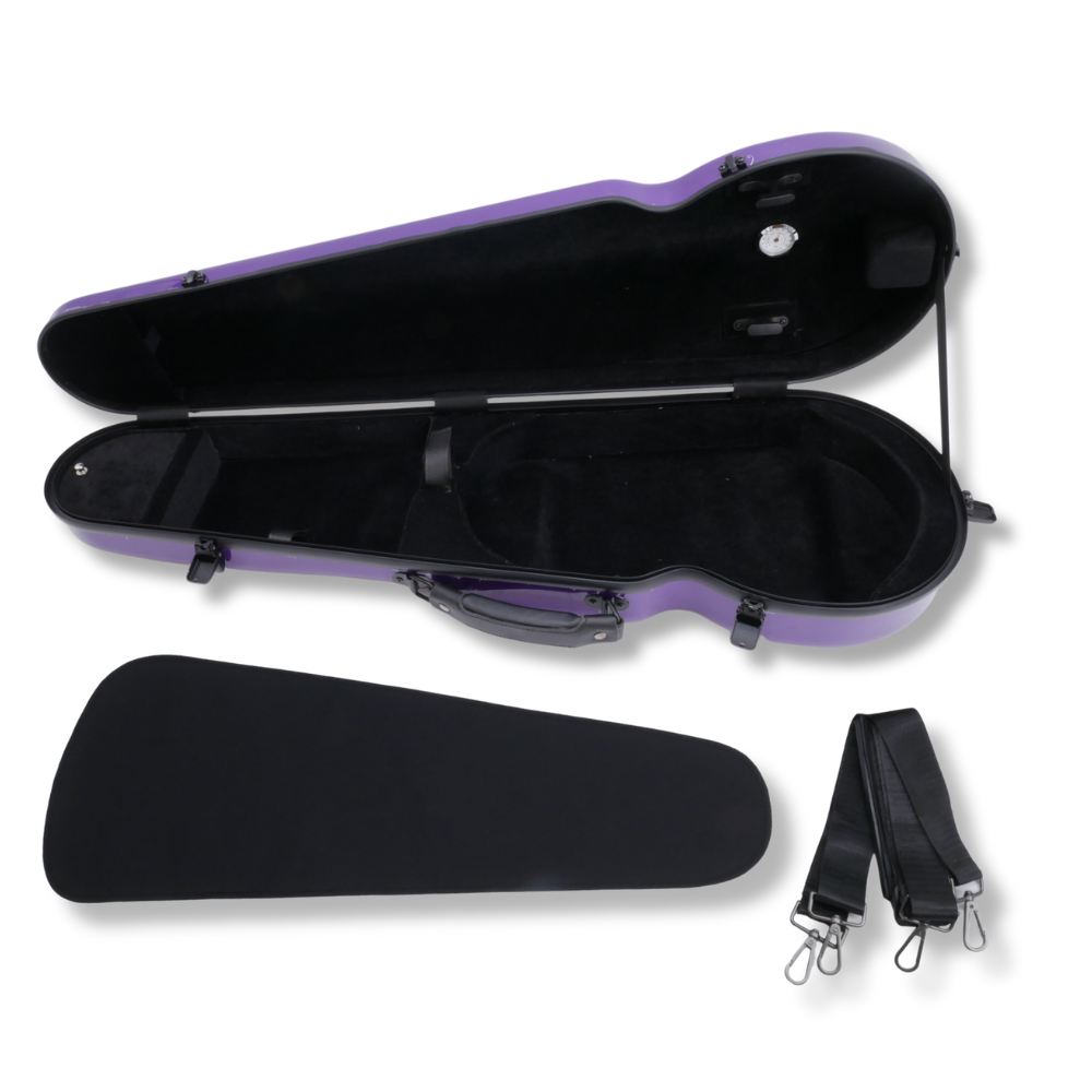 Estuche Violín TCM TCVC 4/4 purpura liso