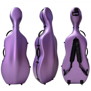 Estuche Cello 4/4 TCM TCCC-PC01 purpura texturizado