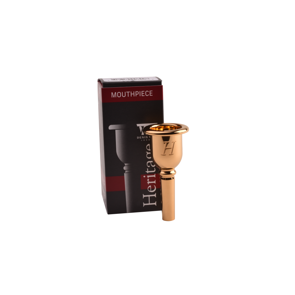Boquilla Trombón Denis Wick Heritage 3180G-9BS Dorada - Imagen 3