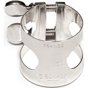 Abrazadera Clarinete Bajo Bonade Invertida Plateada L2253UA