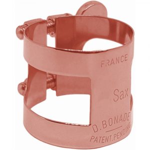 Abrazadera Saxo Tenor Bonade Invertida Oro Rosa L2255UPO