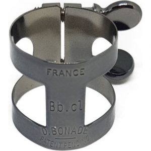 Abrazadera Clarinete Bonade Invertida Niquelada Negra L2250UNVN