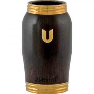 Barrilete Uebel Universal 66mm Granadilla chapada en oro GGP