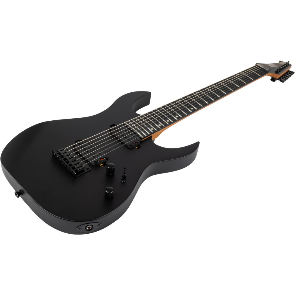Guitarra Eléctrica Spira 7 Cuerdas S407-MBK Satin Black - Imagen 3