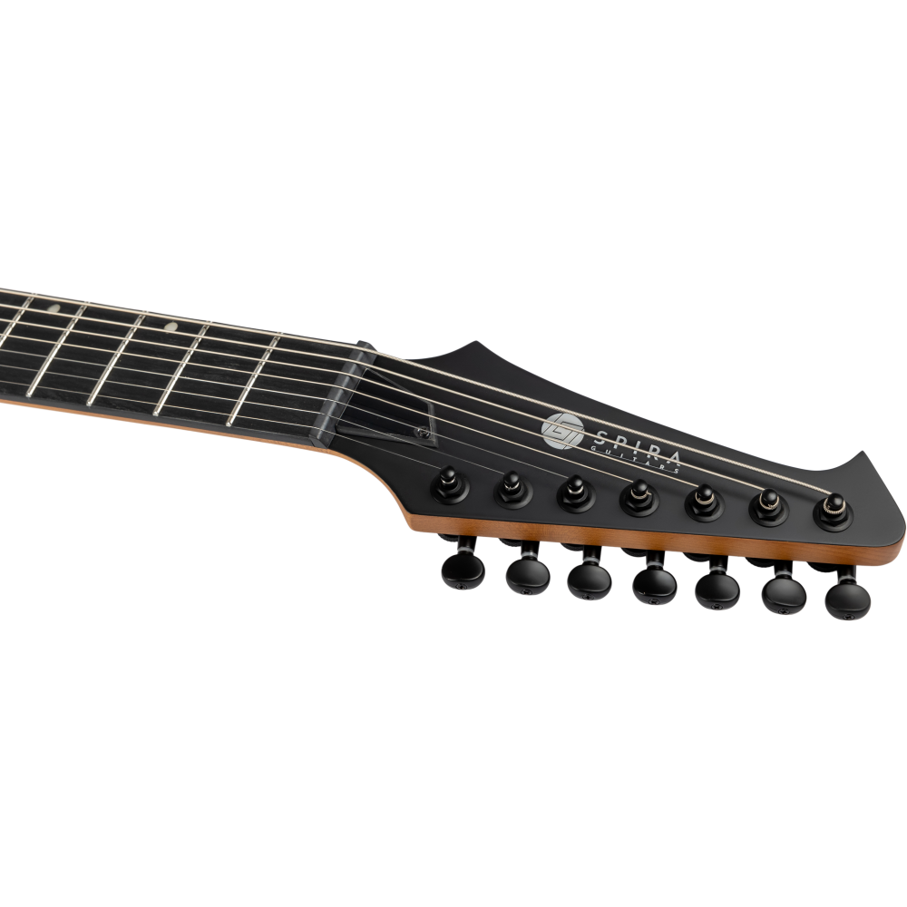 Guitarra Eléctrica Spira 7 Cuerdas S407-MBK Satin Black - Imagen 6