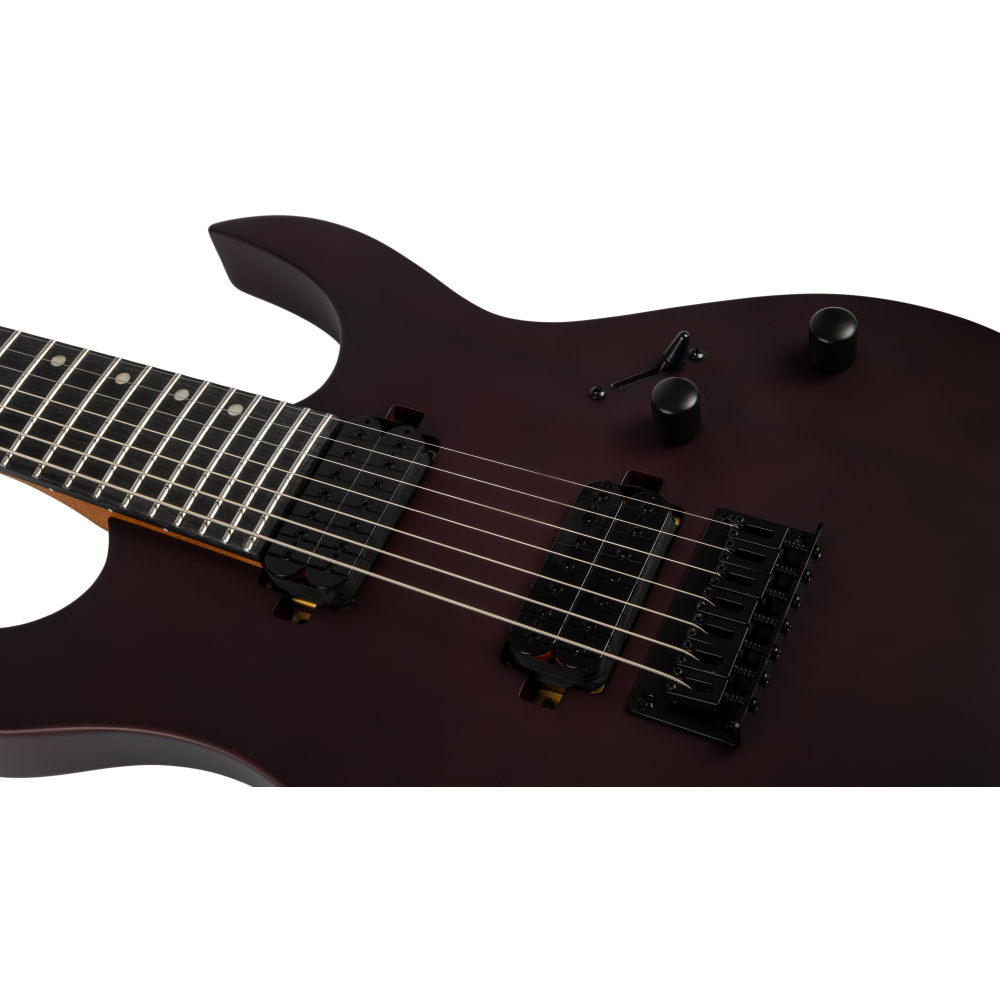 Guitarra Eléctrica Spira 7 Cuerdas S407-MWR Satin Wine Red - Imagen 6