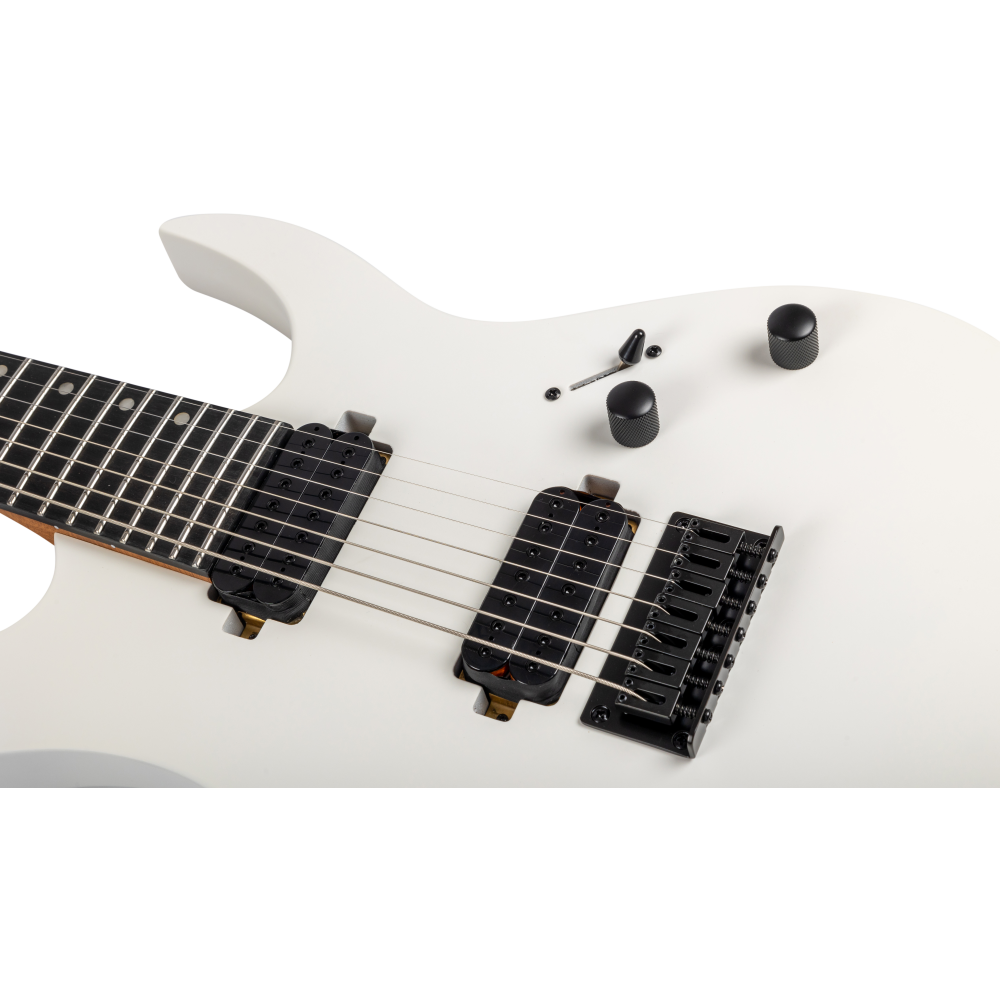 Guitarra Eléctrica Spira 7 Cuerdas S407-MWH Satin White - Imagen 6