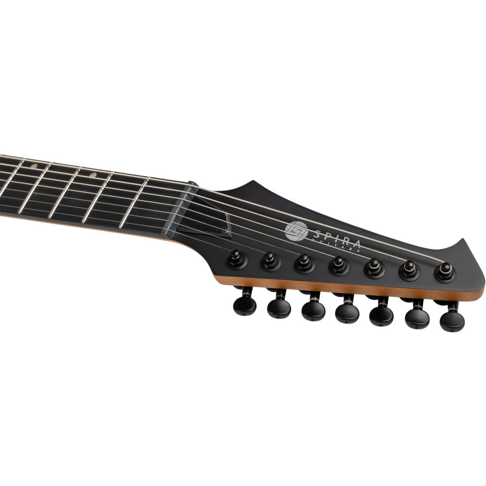 Guitarra Eléctrica Spira 7 Cuerdas S407-MWH Satin White - Imagen 7