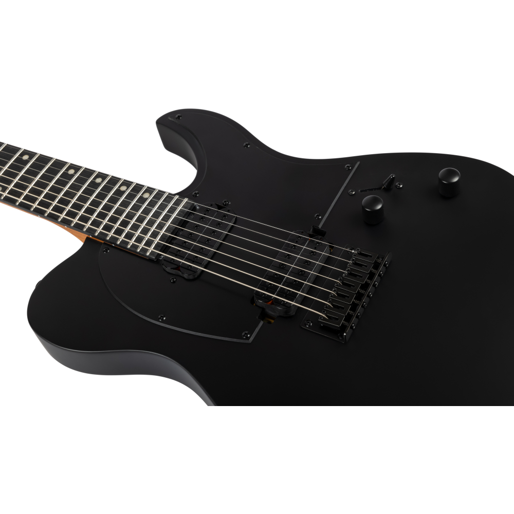 Guitarra Eléctrica Spira 7 Cuerdas T407-MBK Satin Black - Imagen 5