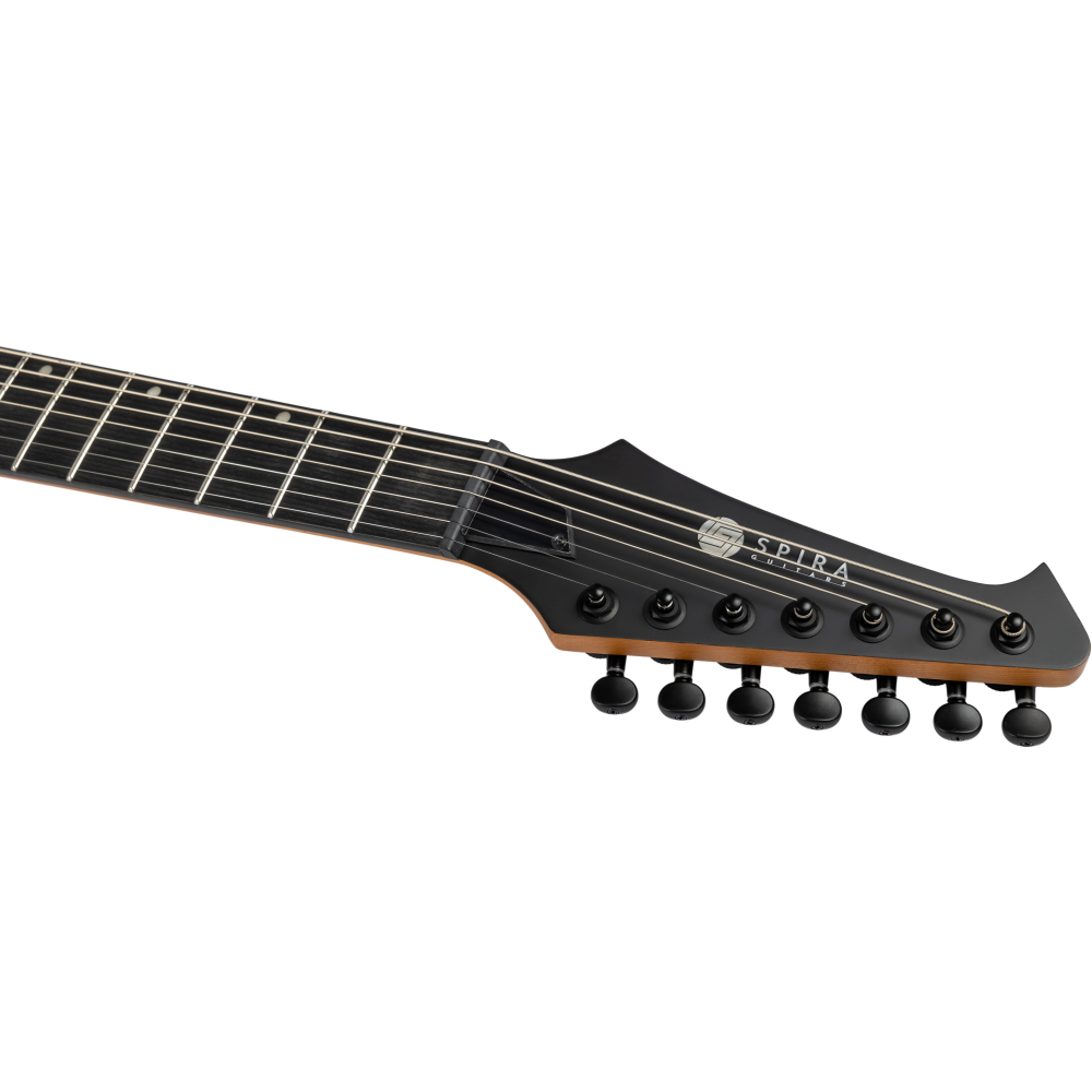 Guitarra Eléctrica Spira 7 Cuerdas T407-MBK Satin Black - Imagen 6