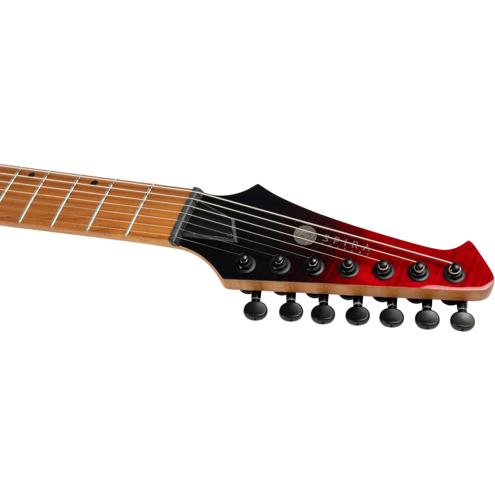 Guitarra Eléctrica Spira 7 Cuerdas S457-TRD Transparent Red - Imagen 7
