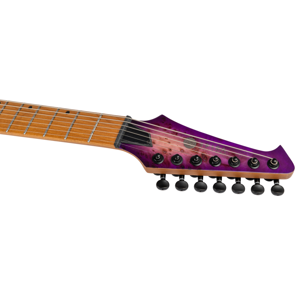Guitarra Eléctrica Spira 7 Cuerdas S457-TPP Transparent Purple - Imagen 7