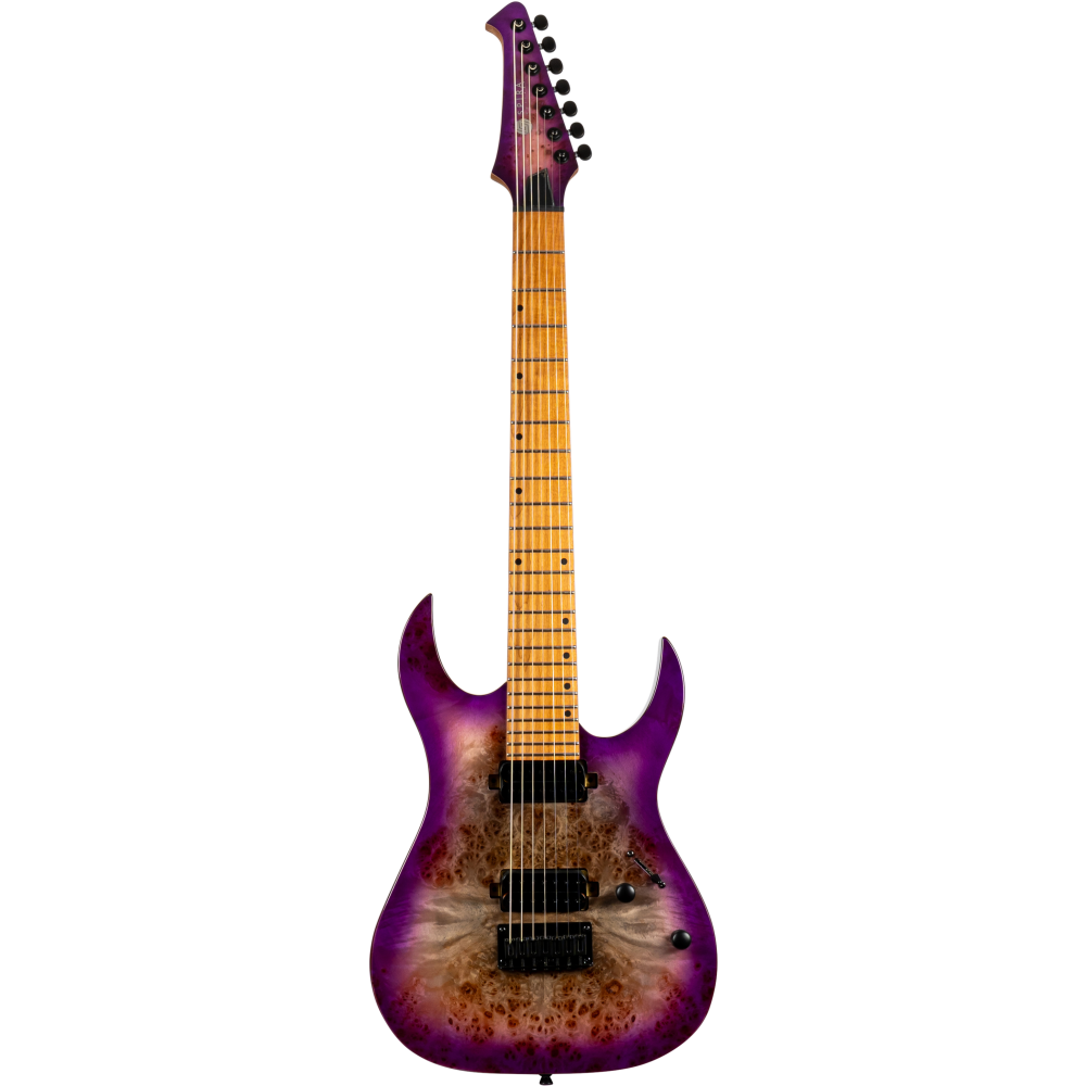 Guitarra Eléctrica Spira 7 Cuerdas S457-TPP Transparent Purple