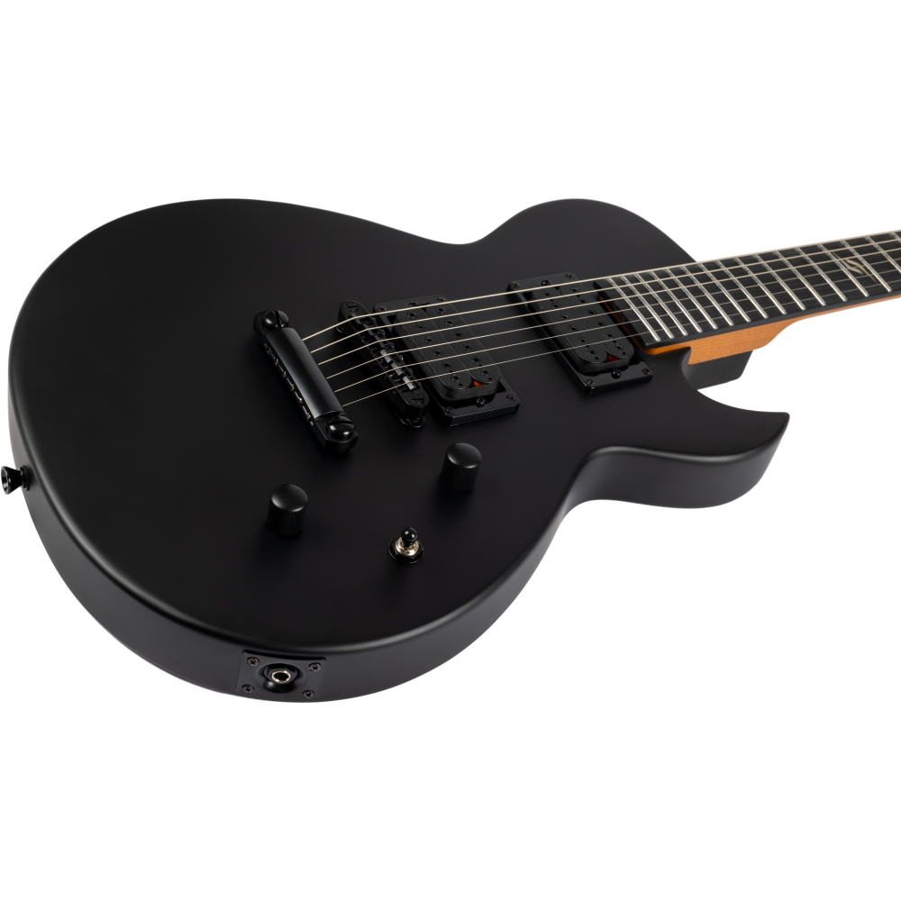 Guitarra Eléctrica Spira L400-MBK Satin Black - Imagen 4