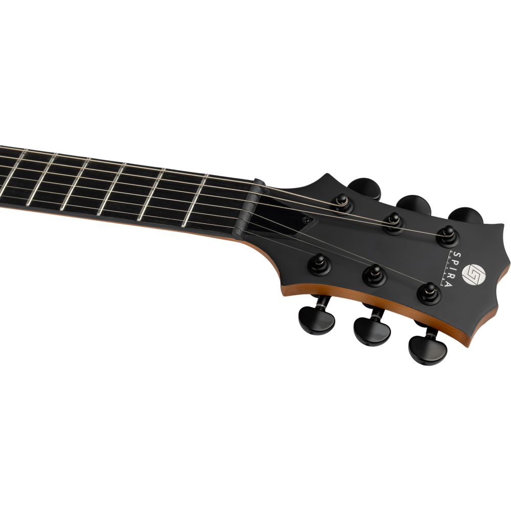 Guitarra Eléctrica Spira L400-MBK Satin Black - Imagen 7