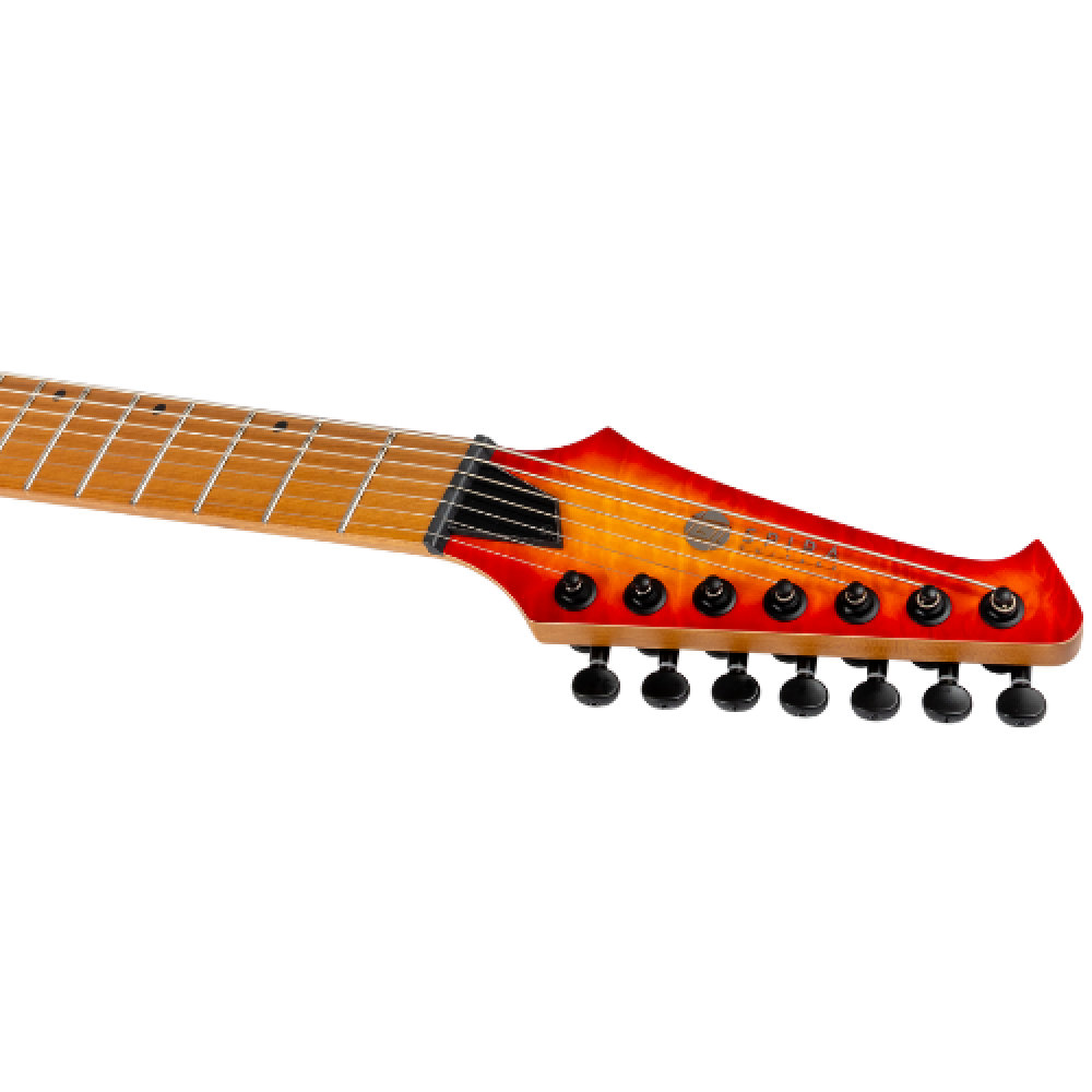 Guitarra Eléctrica Spira 7 Cuerdas S507-QFB Fireburst - Imagen 6