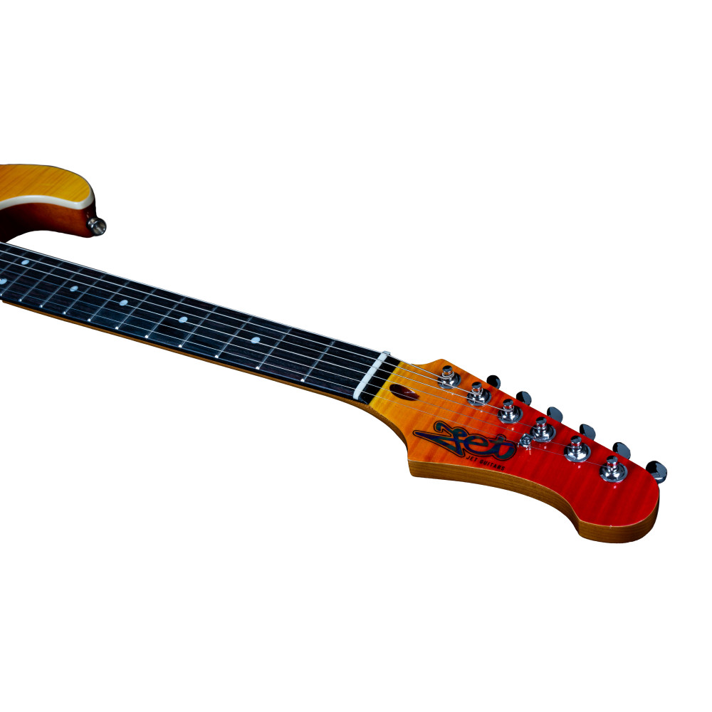 Guitarra Eléctrica Jet JS600-TRS-HSS Transparent Red - Imagen 4