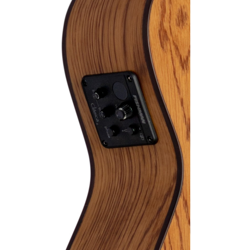 Ukelele Bajo Lanikai OA-EBU Oak Electrificado - Imagen 3