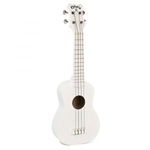 Ukelele Kohala Canvas Soprano KC-S Blanco para decorar