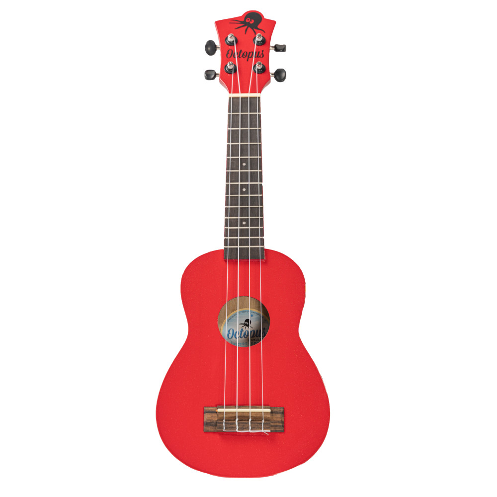 Ukelele Soprano Octopus UK-205RDS Rojo - Imagen 3