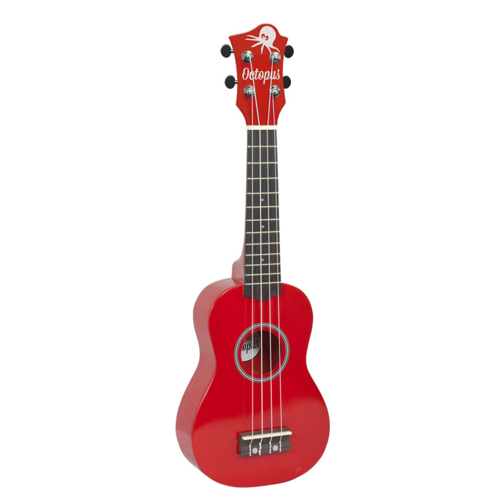 Ukelele Soprano Octopus UK-205RDS Rojo - Imagen 2