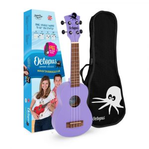 Ukelele Soprano Octopus UK-205PUS Púrpura