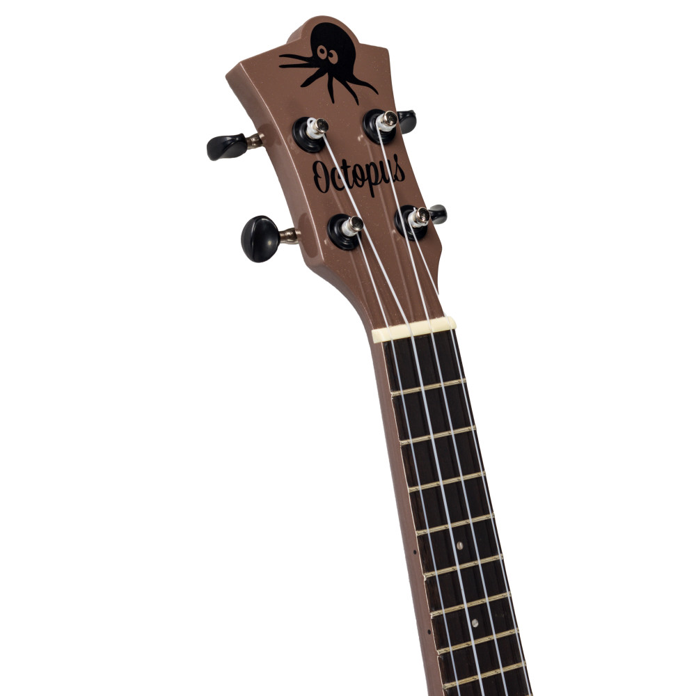 Ukelele Soprano Octopus UK-205BRS Marrón - Imagen 4