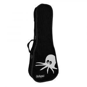 Funda Octopus Ukelele Soprano Negra