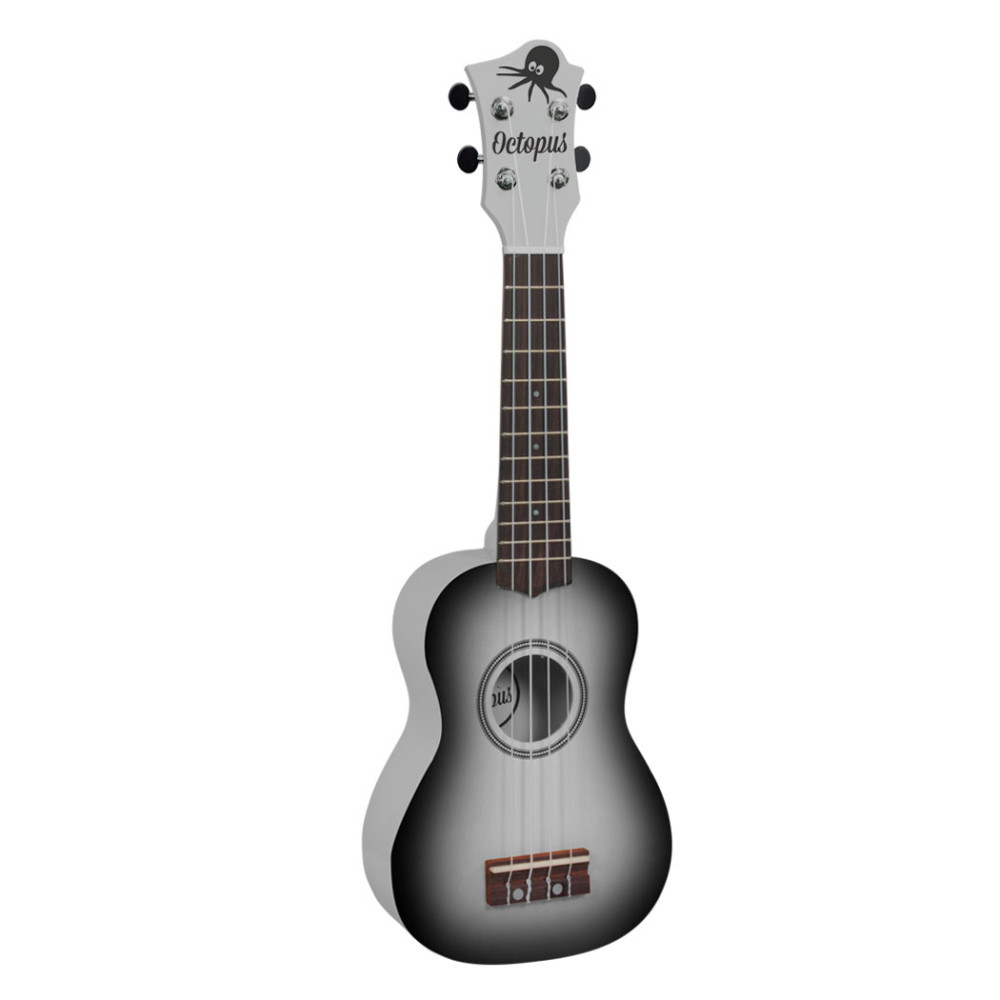 Ukelele Soprano Octopus UK-205BKB Negro Burst - Imagen 2