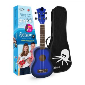 Ukelele Soprano Octopus UK-205DBB Azul Oscuro Burst