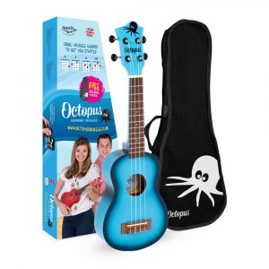 Ukelele Soprano Octopus UK-205LBB Azul Cielo Burst