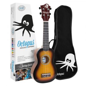 Ukelele Soprano Octopus UK-205 OVB Violin Burst